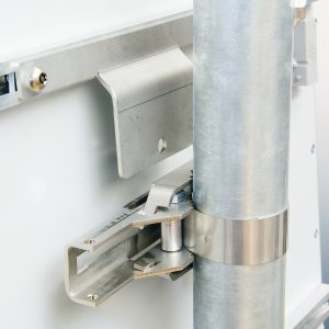 Diebstahlgesicherte Halterung