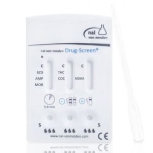 Drogenschnelltest Urin / Pipettier Mehrfachtest, 6 Parameter