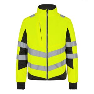 Safety Softshelljacke, Gelb/Schwarz