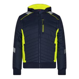 Cargo Steppjacke, Blue Ink/Gelb