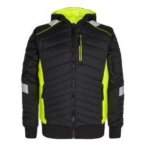 Cargo Steppjacke, Schwarz/Gelb
