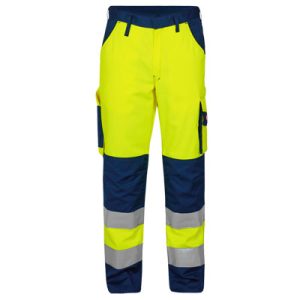 Safety EN ISO 20471 Light Hose, Gelb/Marine