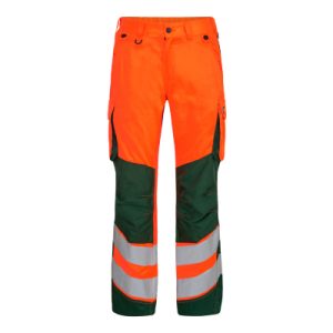 Safety Light Damenhose, Orange/Grün