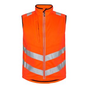 Safety Softshellweste, Orange