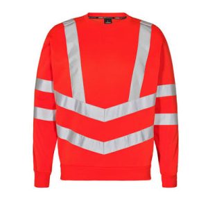 Safety Sweatshirt, Rot