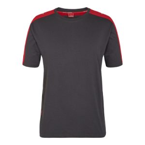 Galaxy T-Shirt, Anthrazit Grau/Tomato Red