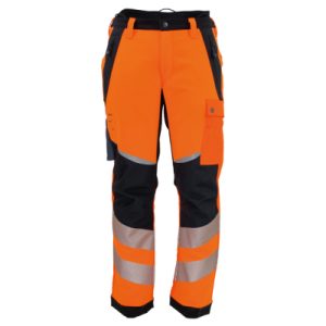 Schnittschutzhose TAPIO Protect, HiVis orange/schwarz