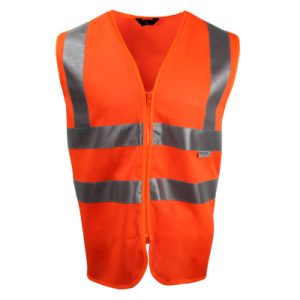 Weste BORMIO SAFETY Napf, hi-vis Orange