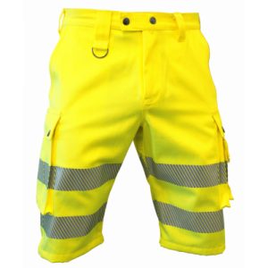 Warnschutz-Shorts BORMIO SAFETY Titlis, hi-vis Gelb