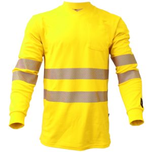 Sweater BORMIO SAFETY Pilatus, hi-vis Gelb
