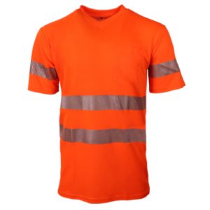 Warnschutz-Shirt BORMIO SAFETY Eiger, hi-vis Orange