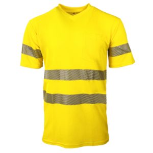 Warnschutz-Shirt BORMIO SAFETY Eiger, hi-vis Gelb