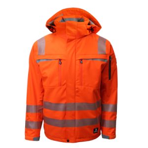 Winter-Softshelljacke BORMIO Brisi, hi-vis Orange