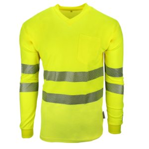 Warnschutz-Shirt BORMIO SAFETY Irchel, hi-vis Gelb