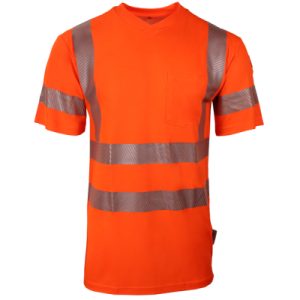 Warnschutz-Shirt BORMIO SAFETY Badus, hi-vis Orange