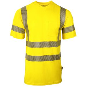 Warnschutz-Shirt BORMIO SAFETY Badus, hi-vis Gelb