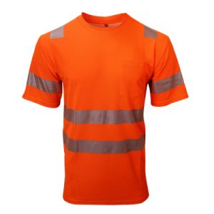 Warnschutz-Shirt BORMIO SAFETY Rubli, hi-vis Orange