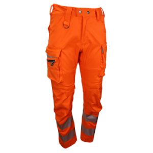 Warnschutzhose BORMIO SAFETY Etzel, hi-vis Orange