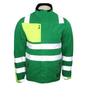 Fleecejacke BORMIO SPIRIT Alvar, Gelb/Hellgrün