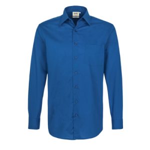 Hemd Mikralinar Comfort, royalblau