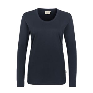 Damen Longsleeve Classic, tinte