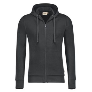 Kapuzen-Sweatjacke Premium, anthrazit