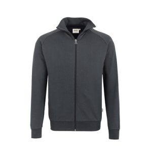 Sweatjacke College, anthrazit