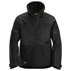 Snickers AllroundWork Winter Jacke, Schwarz