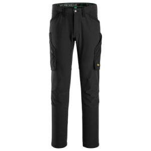 Snickers Stretch Hose ohne Knietaschen, Schwarz