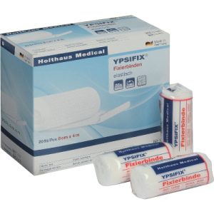 YPSIFIX® Fixierbinden (Klinikpackung), 8 cm x 4 m