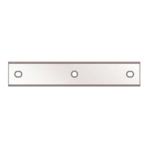 Glashobelklinge Nr. 16412, 120 mm mit Sonderlochung
