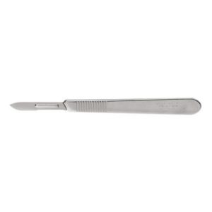 Grafix Scalpell klein mit Klinge Nr. 13, Metall-Griff