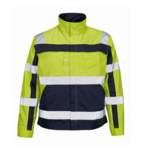 Cameta SAFE COMPETE Jacke, hi-vis Gelb/Marine