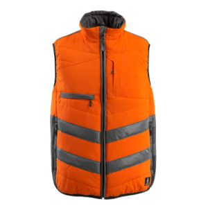 Winterweste, hi-vis Orange/Dunkelanthrazit