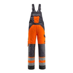 Latzhose SAFE LIGHT, hi-vis Orange/Dunkelanthrazit