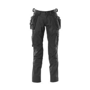 Hose mit Hängetaschen ACCELERATE, Schwarz