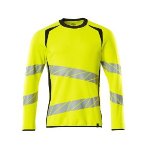 Sweatshirt ACCELERATE SAFE, hi-vis Gelb/Schwarzblau