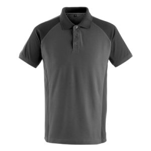 Bottrop UNIQUE Polo-Shirt, Dunkelanthrazit/Schwarz