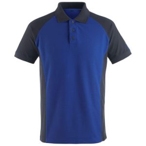 Bottrop UNIQUE Polo-Shirt, Kornblau/Schwarzblau