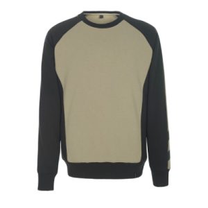 Witten UNIQUE Sweatshirt, Hellkhaki/Schwarz