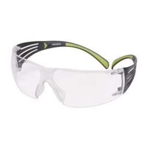 3M™ SecureFit™ 400 Schutzbrille, schwarz/grün, transp.
