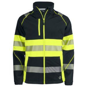 PROJOB Softshell Jacke, Gelb/Schwarz