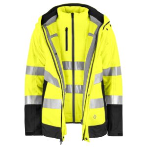 PROJOB Parka 3-in-1, Gelb/Schwarz