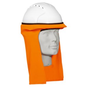 Nackenschutz, leuchtorange