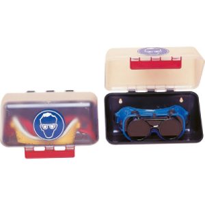 Aufbewahrungsbox SECUBOX MINI, Symbol Schutzbrille