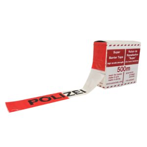 Absperrband 500m r/w POLIZEI