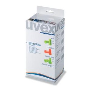 Nachfüllbox uvex hi-com "one 2 click" Dispenser, lime
