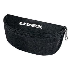 uvex Brillenetui Textil, schwarz