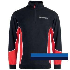 Sweatshirt Feuerwehr, marine /royal