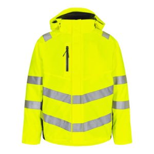 Safety Winterjacke, Gelb/Schwarz